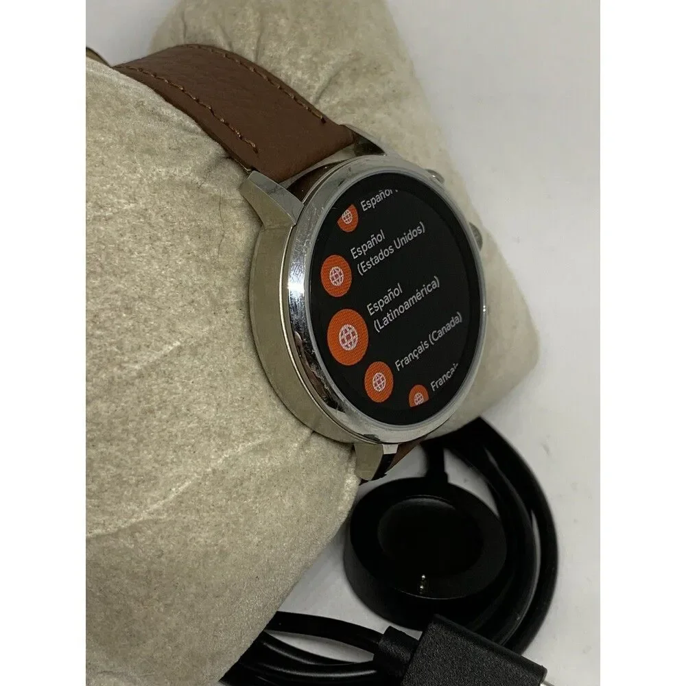 Fossil Gen 4 Authentic Digital Dial Smart Watch Custom Band FTW6017 BA201